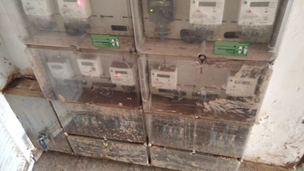 Limpieza y prevención de contadores​ ANTES