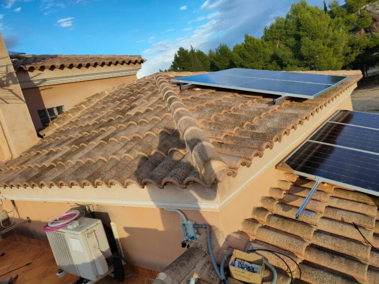 Instalación solar para autoconsumo en Biar